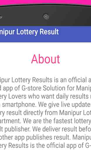 Manipur State Lottery Result 4