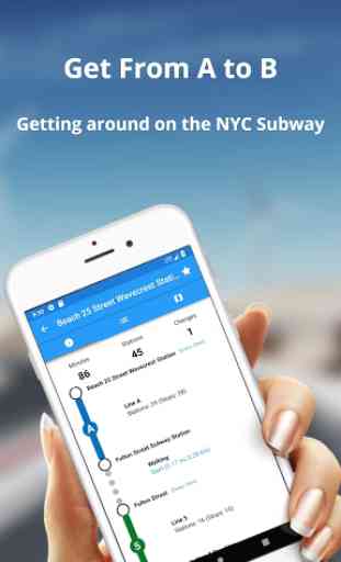 Metropolitana di New York - Mappa e percorsi MTA 2
