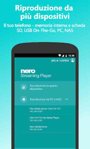 Nero Streaming Player Pro|Collegare il telefono TV 2