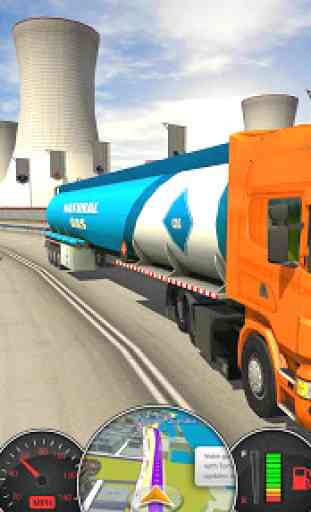 Olio Petroliera Trasportatore camion Simulatore 4
