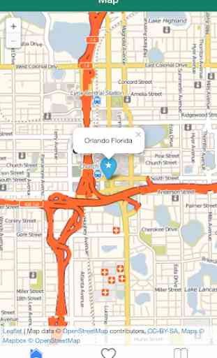 Orlando mappa offline guida 1