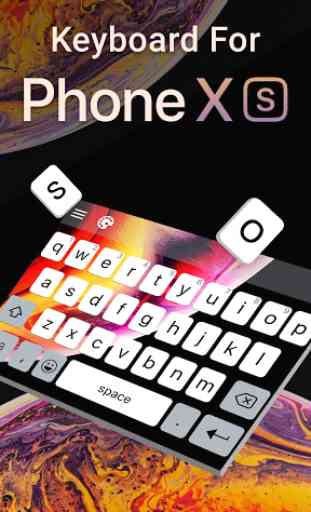 Phone XS keyboard theme 1