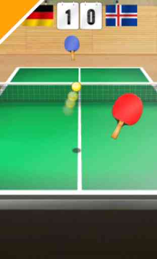 Ping-pong 3D - L'applicazione Ping Pong realistica 1