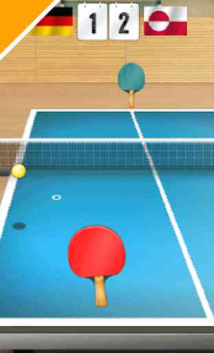 Ping-pong 3D - L'applicazione Ping Pong realistica 2