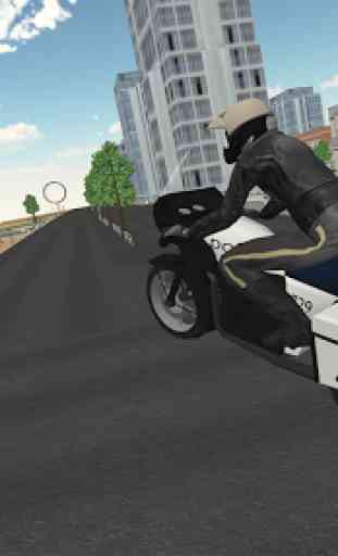 Police Motorbike Road Rider 1