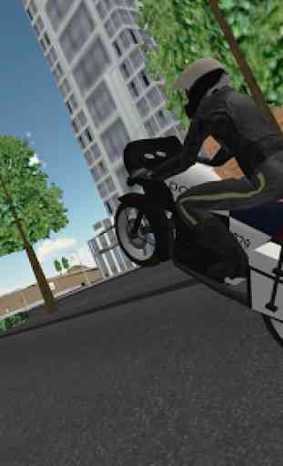 Police Motorbike Road Rider 4