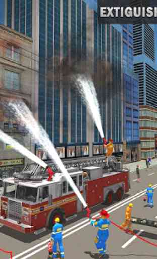 pompiere camion simulatore: salvare Giochi 2