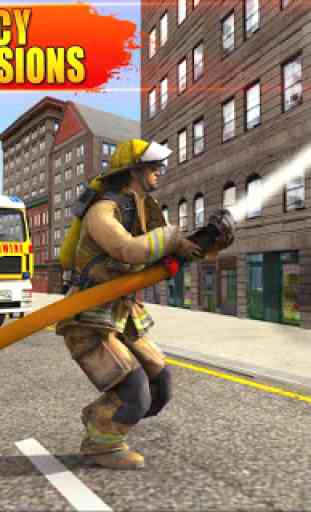 Pompiere Simulatore Camion 3D: Camion Simulatore 1