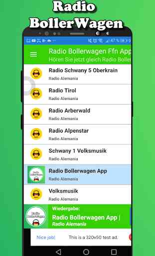 Radio Bollerwagen FFN App  Kostenlos Deutsch 2