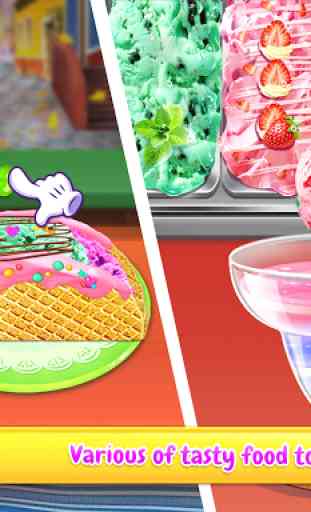 Rainbow Unicorn Ice Cream Food Maker Cooking Games 4