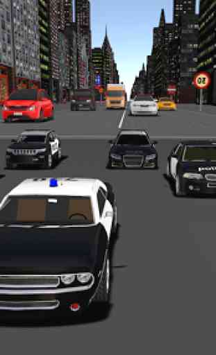 RC polizia della città corridore traffico pesante 4