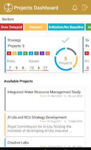 RCU Project Management App 2
