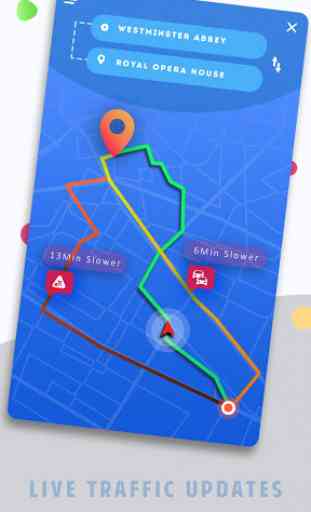 Real-time GPS, Maps, Routes, Direction and Traffic 2