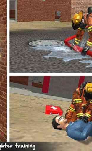 Scuola americana pompiere: formazione salvataggio 4