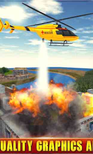 Simulatore Di Elicottero Di Soccorso Americano 3D 2