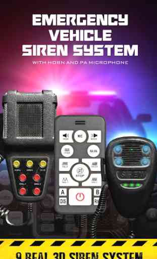 Sistema sirena per veicoli emergenza PRANK GAME 4