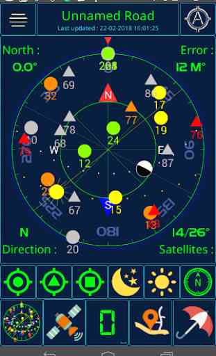 Stato GPS e meteo 1
