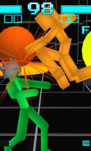 Stickman Fighting: Neon Warriors 3