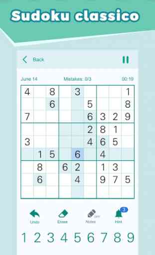 Sudoku - Puzzle Gioco gratis 1