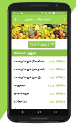Tamilnadu Daily Market Prices 3