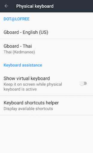 Thai External Keyboard 2