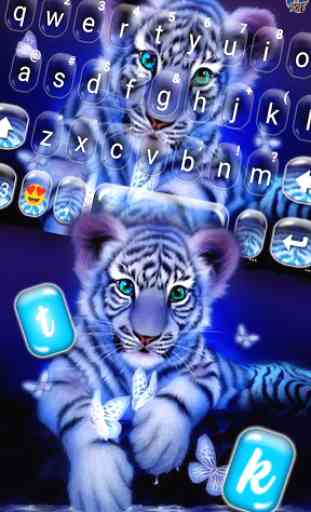 Tiger Night Tema Tastiera 1