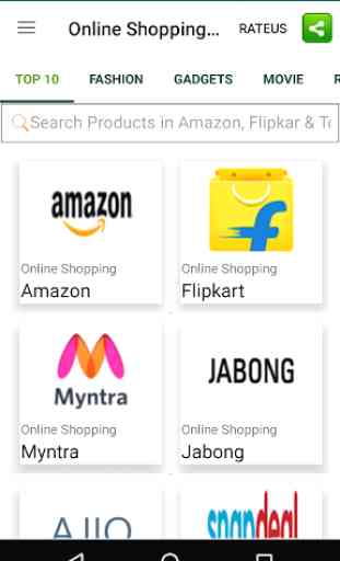 Top10 Online Shopping App India 1