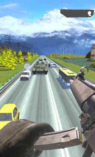 Traffic Sniper Shoot - FPS Gun War 2