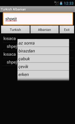 Turkish Albanian Dictionary 1