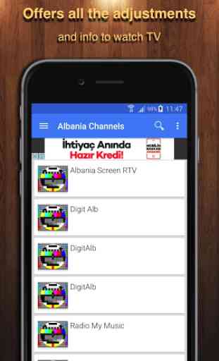 TV Albania Channel Data 1