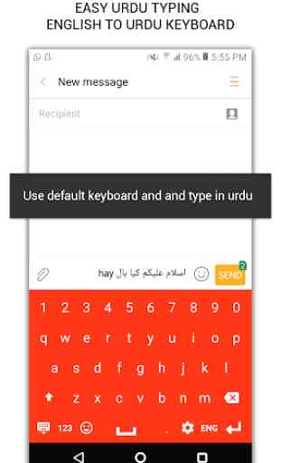 Urdu Typing - English urdu Keyboard 3