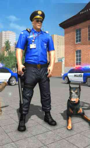 US Police Dog Subway Simulator Games–Crime Chase 4