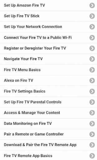 User guide for Fire TV 1