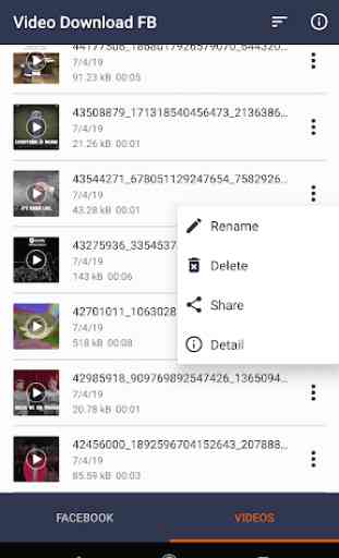 Video Downloader per Facebook 4