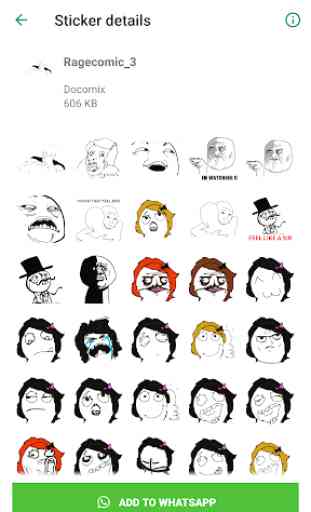WAStickerApps meme & Rage Faces & Comics stickers 2