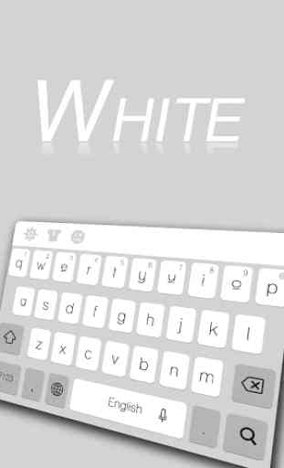White Keyboard 1