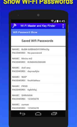 Wifi Password Master: Mostra tutte le password Wif 2