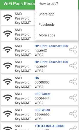 WiFi Password Recovery — Pro 3