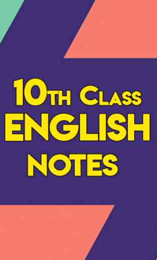 10th Class English Notes 2