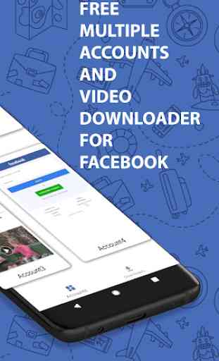 Account multipli e scarica video per Facebook 2