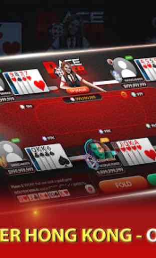 Ace Poker - Free Texas Holdem & Hong Kong Poker 2