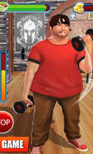 Allenamento Fat Boy: giochi fitness e bodybuilding 3