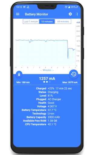 Battery Charging Monitor - Ampere Meter 1