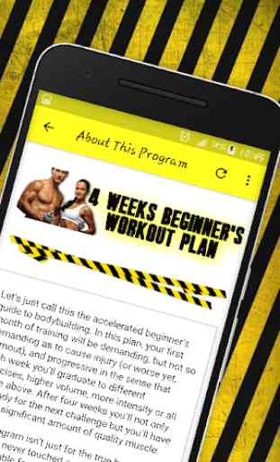 Beginner workout - Your First Month Gym Program 4