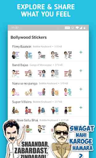 Bollywood Stickers for WhatsApp - WAStickerApps 2