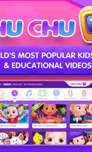 ChuChu TV Nursery Rhymes Videos Pro - Learning App 1