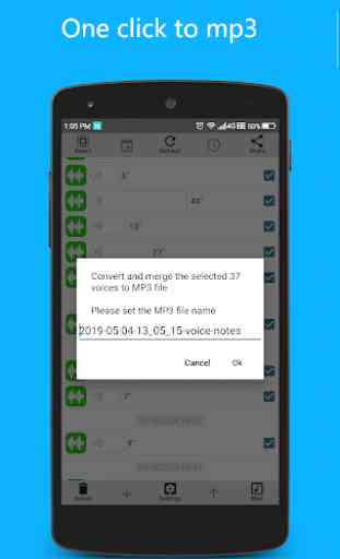 Convert Merge Opus Voice Note to Mp3 for WhatsApp 2