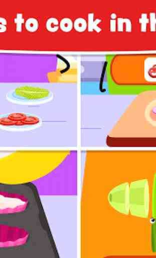 Cooking Games for Kids and Toddlers - Free 2