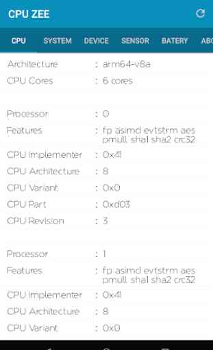 CPU-Z: informazioni sul dispositivo 2