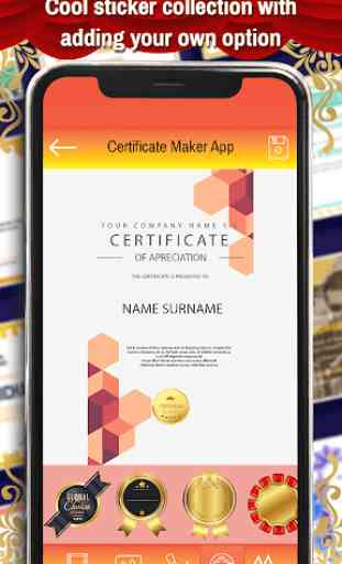 Creare un Certificato - Modifica Foto App 2